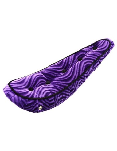 20 Polo Saddle W/Button Purple.